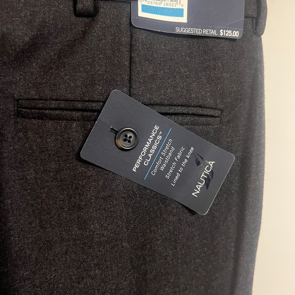 Men's IZOD Nautica Luxury Wool Trousers - Picture 6 of 8